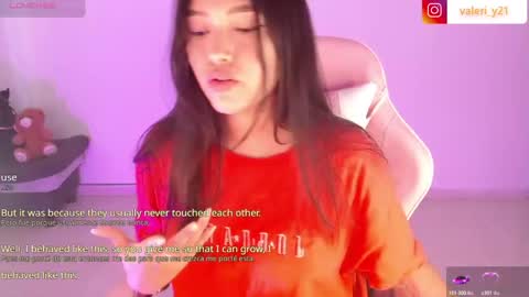 Snapshot of valeribell1 chatting on May 2026 08:03:02 PM Valeri online show from May 2026 08:03:02 PM