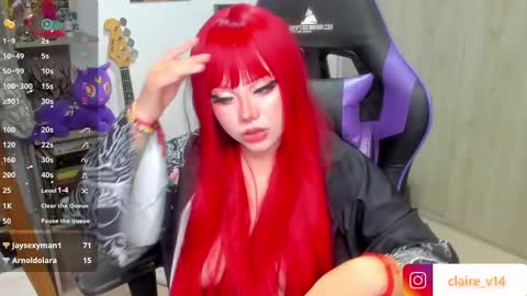 Snapshot of valkyrie_claire chatting on February 2025 04:32:02 AM Valkyrie claire online show from February 2025 04:32:02 AM