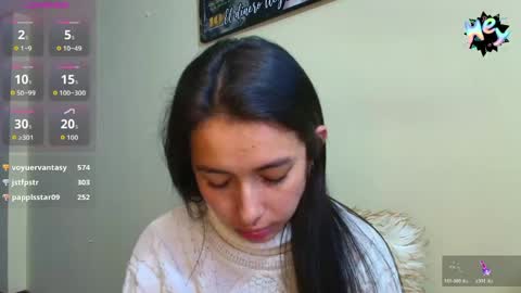 Snapshot of vallery_evanss chatting on May 2026 03:01:02 AM Taty independent account online show from May 2026 03:01:02 AM