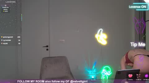 VelvetTGirl online show from April 2026 03:17:02 AM