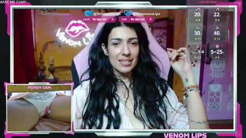 VenomLips online show from October 2025 01:31:02 PM