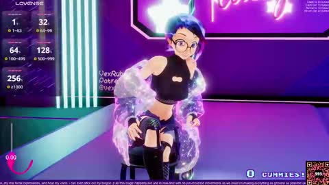 Snapshot of vexruby chatting on November 2025 01:09:02 AM Vex Ruby online show from November 2025 01:09:02 AM