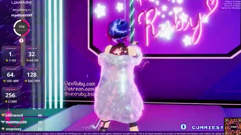 Snapshot of vexruby chatting on February 2026 01:15:01 AM Vex Ruby online show from February 2026 01:15:01 AM