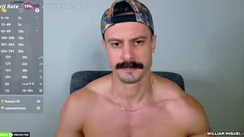 William Miguel online show from July 2026 06:45:02 PM