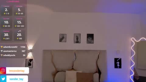 Snapshot of xander_tay chatting on February 2025 02:04:01 AM ISSANDER online show from February 2025 02:04:01 AM