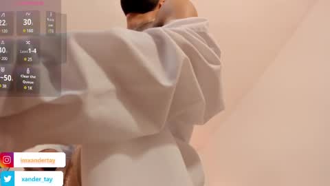 Snapshot of xander_tay chatting on February 2025 08:52:02 PM ISSANDER online show from February 2025 08:52:02 PM