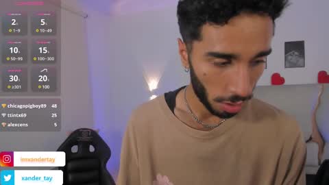 Snapshot of xander_tay chatting on February 2025 02:06:01 AM ISSANDER online show from February 2025 02:06:01 AM