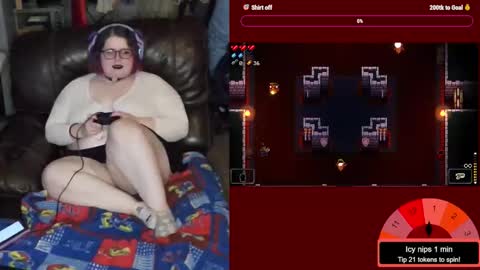 Snapshot of xonerdykitty chatting on March 2026 02:36:02 AM Nerdykitty online show from March 2026 02:36:02 AM