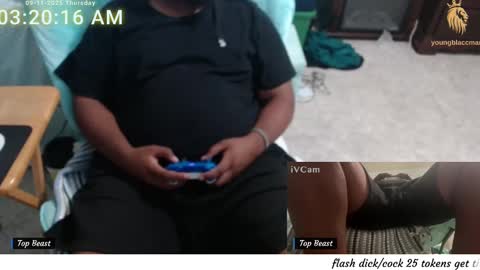 younblaccman6969 online show from September 2025 07:19:01 AM