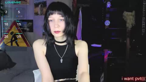 Snapshot of yourcutegoth chatting on February 2026 12:23:02 PM KatrinKatya PVT OPENindependent model online show from February 2026 12:23:02 PM