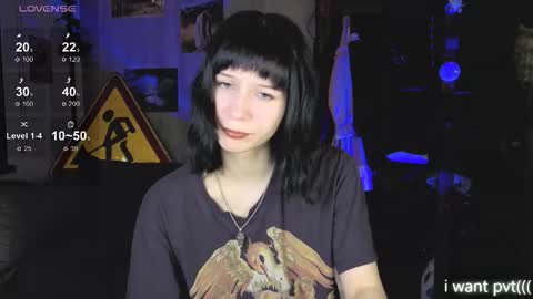 Snapshot of yourcutegoth chatting on February 2026 07:32:02 PM KatrinKatya PVT OPENindependent model online show from February 2026 07:32:02 PM