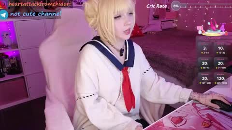 Snapshot of yourcutewaifu chatting on June 2026 11:00:01 PM Lina Fansly online show from June 2026 11:00:01 PM