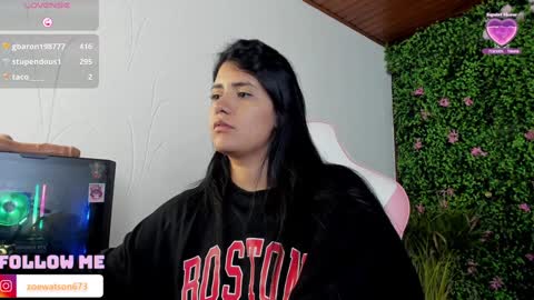 Snapshot of zoe_wattson chatting on December 2024 06:00:02 AM Zoe online show from December 2024 06:00:02 AM