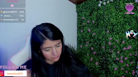 Snapshot of zoe_wattson chatting on December 2024 06:03:02 AM Zoe online show from December 2024 06:03:02 AM