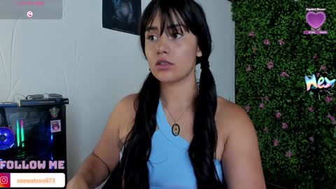 Snapshot of zoe_wattson chatting on January 2025 03:23:02 AM Zoe online show from January 2025 03:23:02 AM