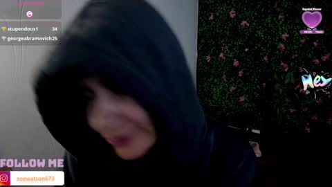 Snapshot of zoe_wattson chatting on February 2025 07:05:01 AM Zoe online show from February 2025 07:05:01 AM