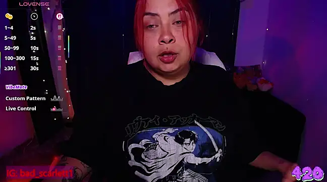 bad scarlett1 online show from March 2025 12:18:02 AM