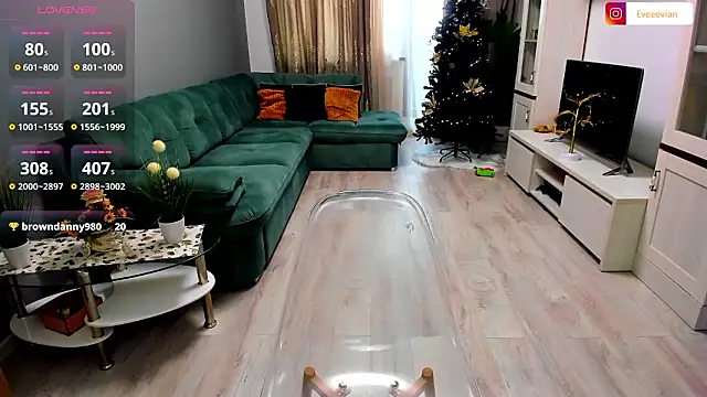 Snapshot of EveEvian chatting on February 2026 01:21:02 PM EveEvian online show from February 2026 01:21:02 PM