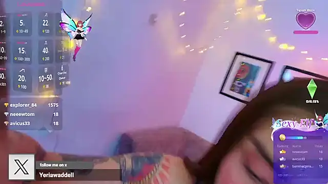 Yeriawaddell  online show from February 2025 02:14:02 PM