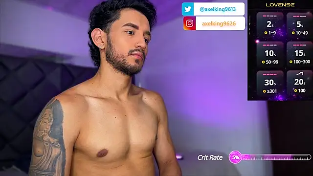 AxelKing1326 online show from March 2025 10:15:01 PM