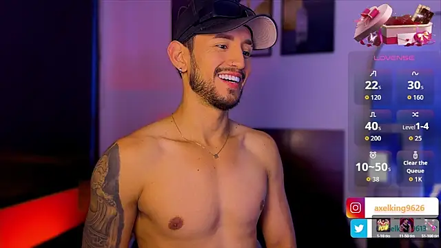 AxelKing1326 online show from February 2026 10:17:02 PM