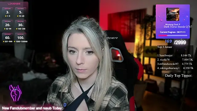 Lisaonthemoon online show from February 2025 06:20:02 PM