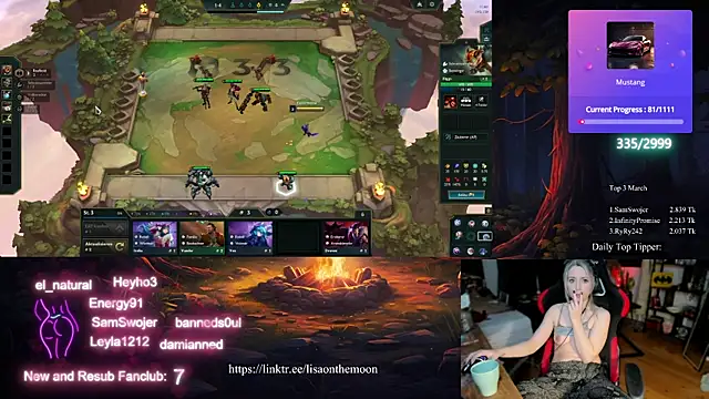 Lisaonthemoon online show from March 2025 05:58:02 AM