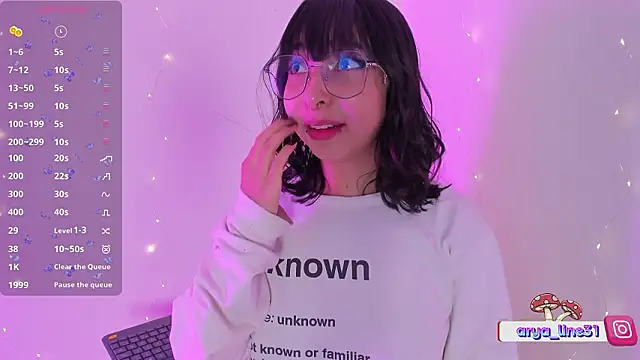 arysUwU online show from March 2026 01:20:01 AM