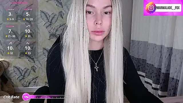 Marmalade Fox online show from November 2025 04:29:01 PM