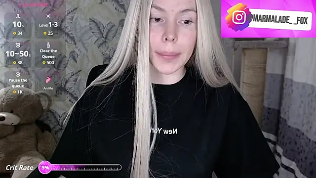 Marmalade Fox online show from March 2026 02:34:01 PM