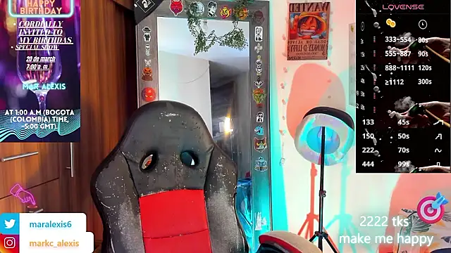 marckalexis online show from March 2026 06:46:02 PM