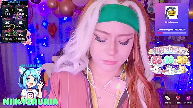  niiky online show from March 2026 06:00:01 PM