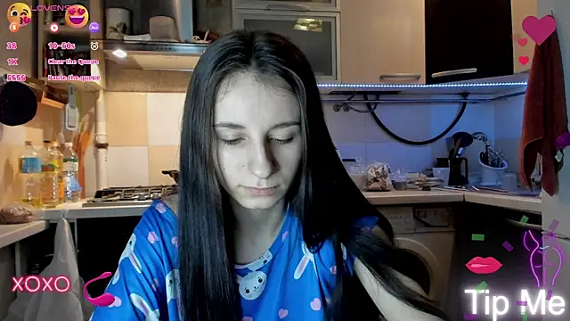  Nika Kik online show from March 2025 10:10:01 PM