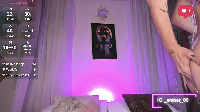 Ambar Jhones online show from January 2025 11:24:01 PM