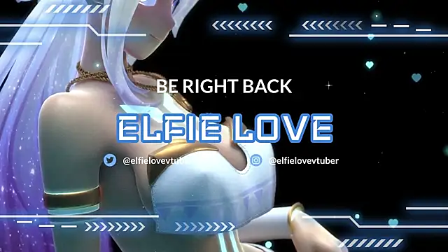 ElfieLove online show from July 2026 05:12:02 PM
