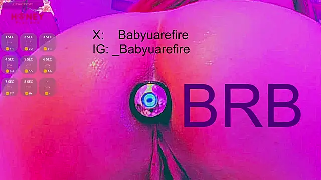 Snapshot of babyuarefire chatting on February 2025 10:31:01 PM babyuarefire online show from February 2025 10:31:01 PM