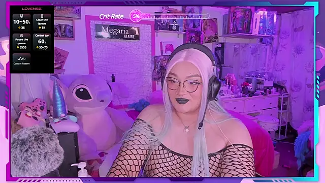 MegariaB online show from February 2025 04:26:01 AM