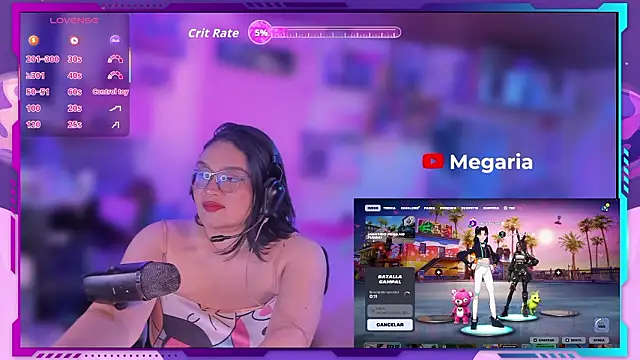 MegariaB online show from February 2026 04:54:01 AM