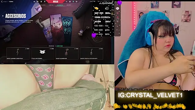 crystal7u7 online show from September 2025 08:43:01 PM