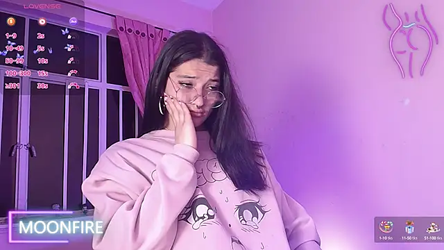 moonfiredancer online show from February 2025 03:12:02 AM