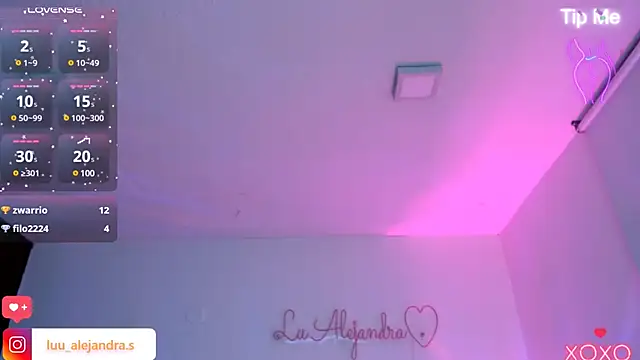 alee lenoxx online show from February 2025 09:55:01 AM