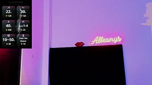 Alleanys Cristal online show from February 2026 08:07:02 PM