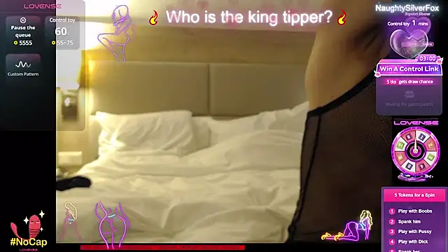 Snapshot of NaughtySilverFox chatting on January 2025 05:20:01 PM NaughtySilverFox online show from January 2025 05:20:01 PM