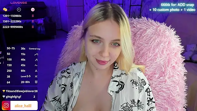 Alice Halle online show from December 2024 06:04:02 PM