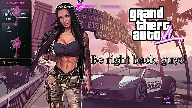 Sonja Stripper Ray online show from October 2025 09:00:01 AM