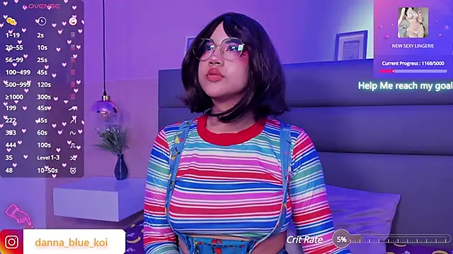 blue koi online show from January 2025 09:01:01 AM