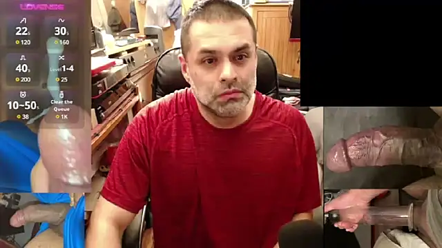 Snapshot of ClampMaster chatting on March 2025 12:39:01 AM ClampMaster online show from March 2025 12:39:01 AM