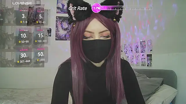 Snapshot of michiko_ chatting on January 2025 12:00:01 PM michiko online show from January 2025 12:00:01 PM