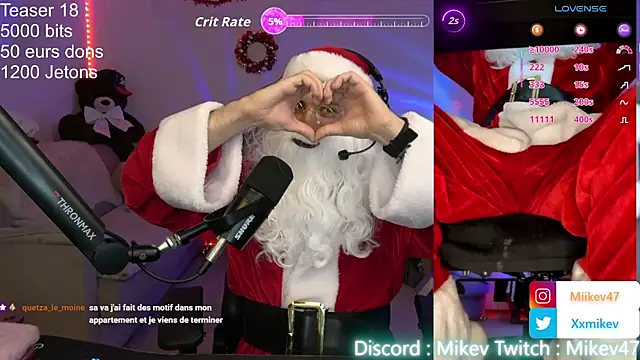 Mikev online show from December 2025 07:11:01 PM