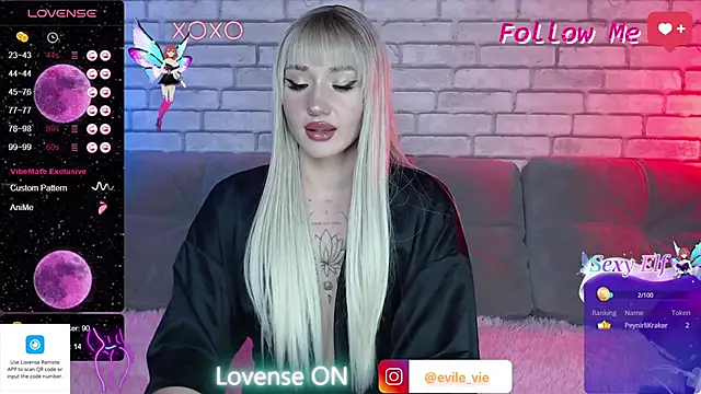 Eva Evile online show from December 2024 03:37:01 PM